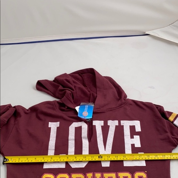Minnesota Gophers burgundy soft v-neck hoodie XL - Picture 6 of 7